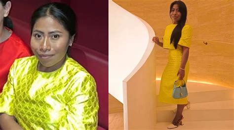 El vestido Gucci que usó Yalitza Aparicio: Te Lo .